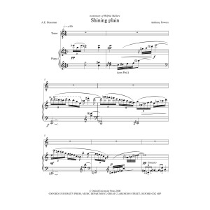 Shining Plain (for tenor and piano)